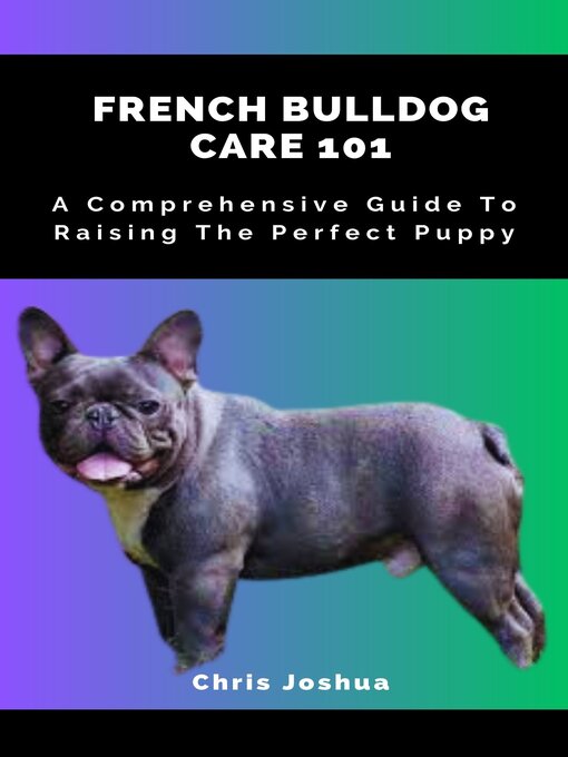 Cover image for FRENCH BULLDOG CARE 101